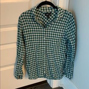 J. Crew Gingham Shirt